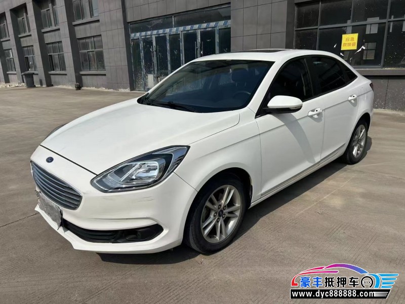 19年福特福睿斯轿车抵押车出售