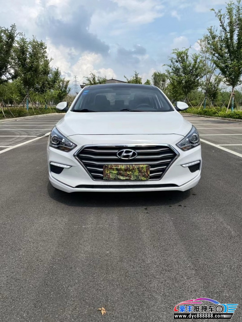 19年现代名图轿车抵押车出售