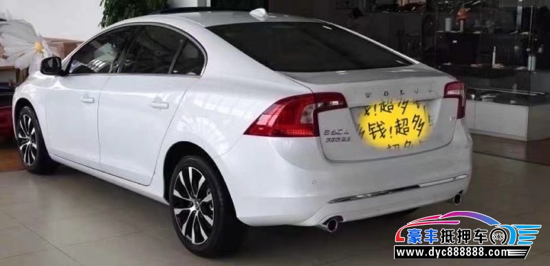 23年沃尔沃S60轿车抵押车出售