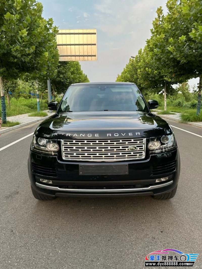 17年路虎揽胜行政SUV抵押车出售