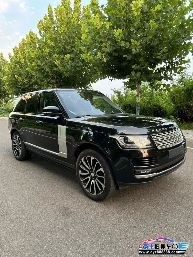 17年路虎揽胜行政SUV抵押车出售