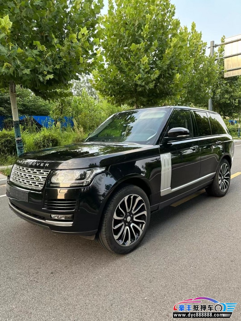 17年路虎揽胜行政SUV抵押车出售