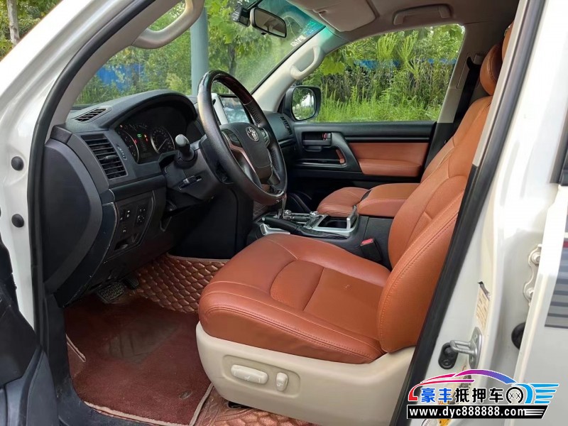 17年丰田兰德酷路泽SUV抵押车出售