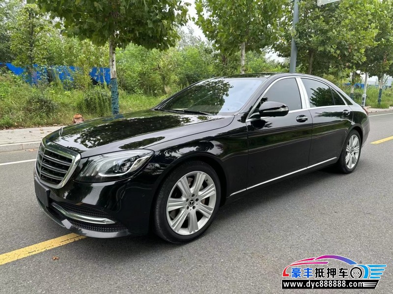 18年奔驰S级轿车抵押车出售