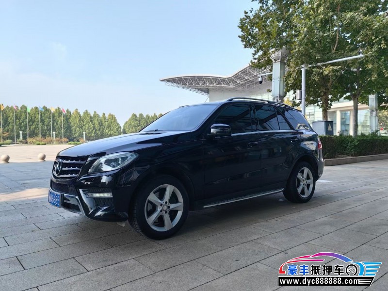 13年奔驰MLSUV抵押车出售