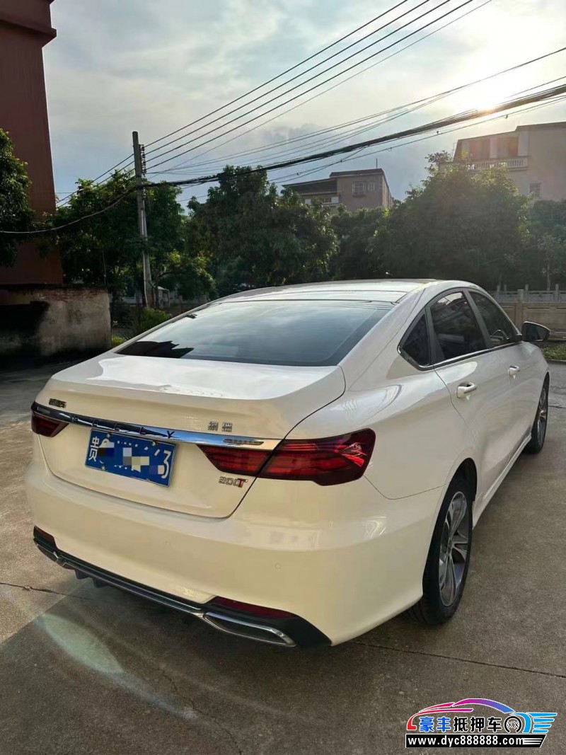 20年吉利缤瑞轿车抵押车出售