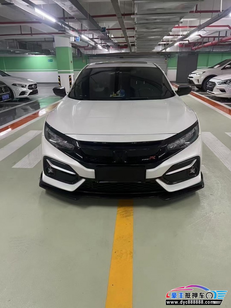 22年本田思域轿车抵押车出售