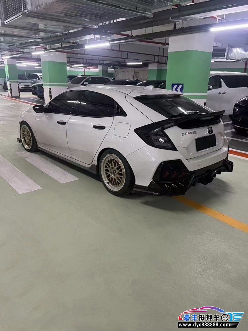 22年本田思域轿车抵押车出售