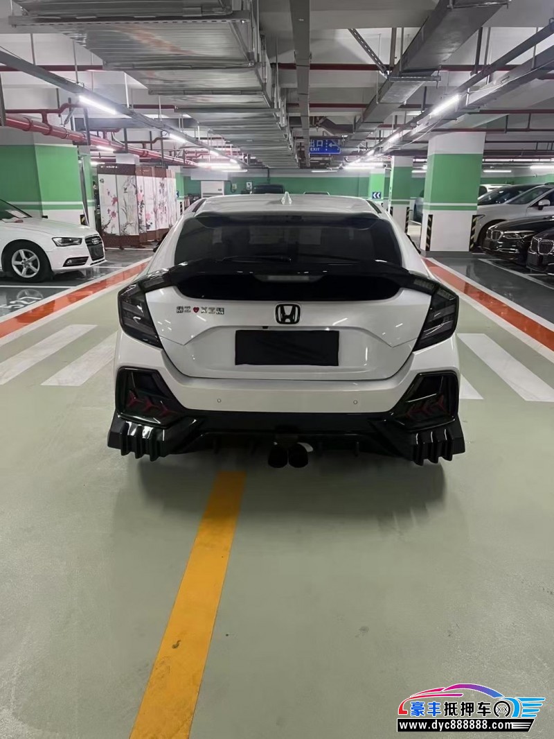 22年本田思域轿车抵押车出售