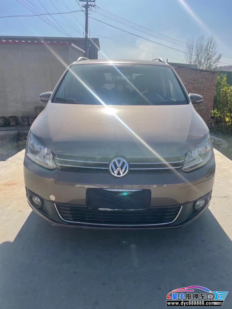 13年大众途安SUV抵押车出售