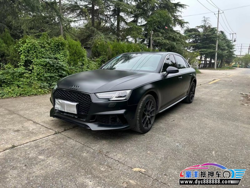 17年奥迪A4轿车抵押车出售