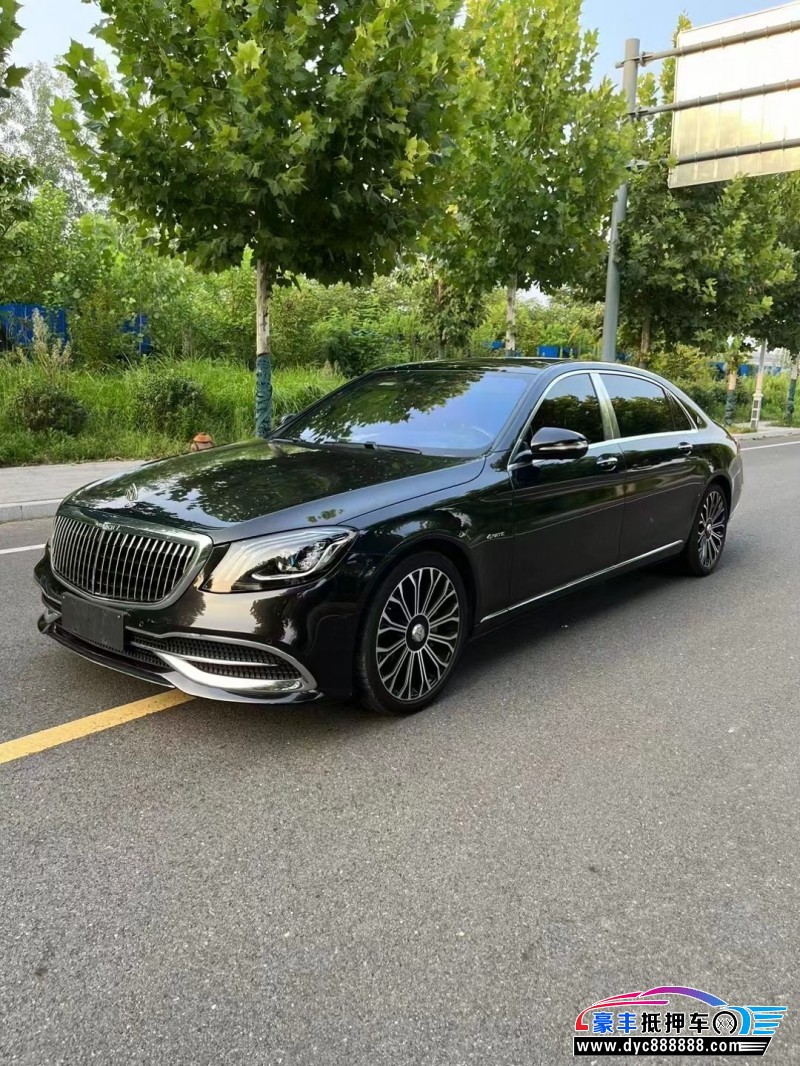 20年奔驰迈巴赫S级轿车抵押车出售