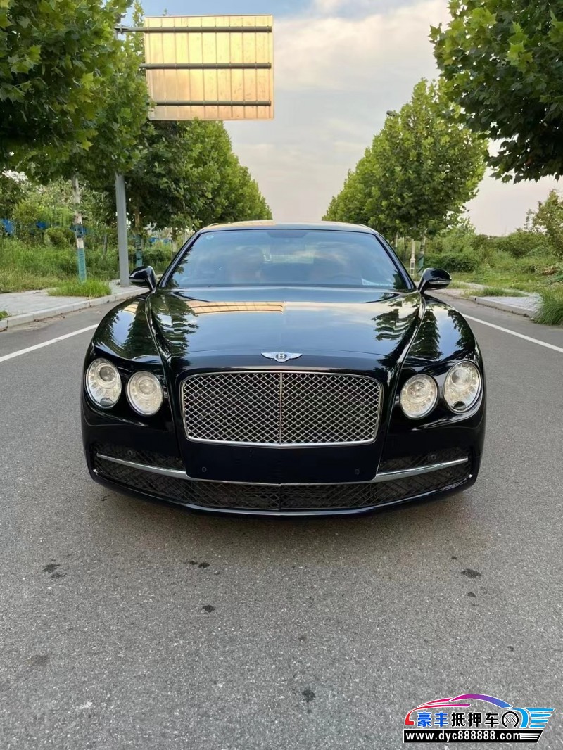 14年宾利飞驰轿车抵押车出售