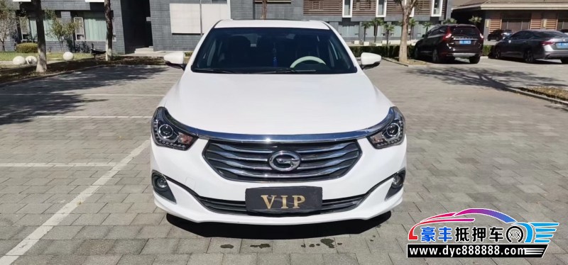 17年传祺GA6轿车抵押车出售