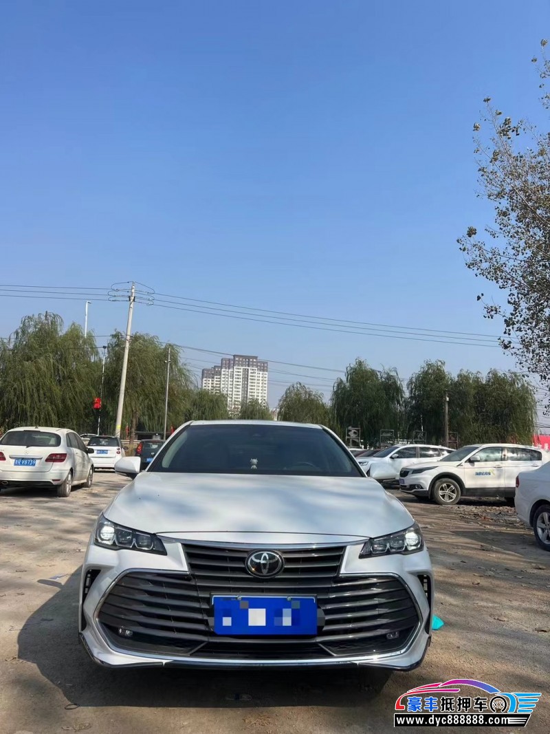 21年丰田亚洲龙轿车抵押车出售