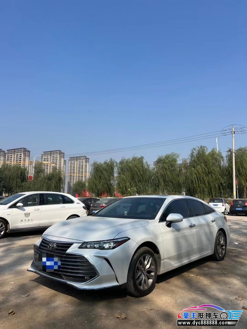 21年丰田亚洲龙轿车抵押车出售