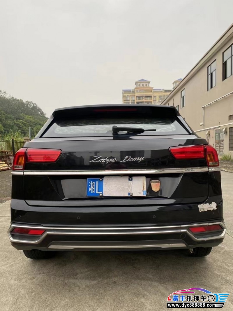 18年众泰大迈X7SUV抵押车出售