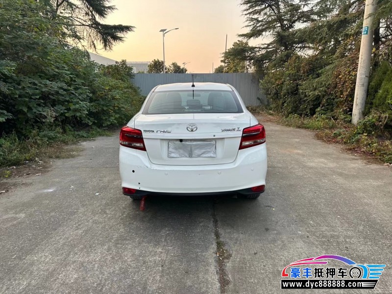 21年丰田YARiS L 致享轿车抵押车出售