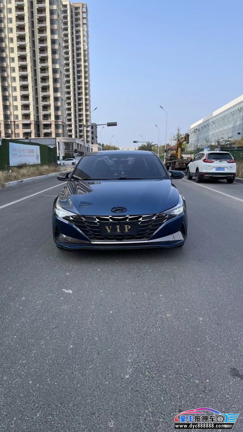 22年现代伊兰特轿车抵押车出售