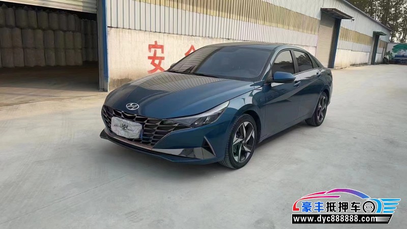 23年现代伊兰特轿车抵押车出售