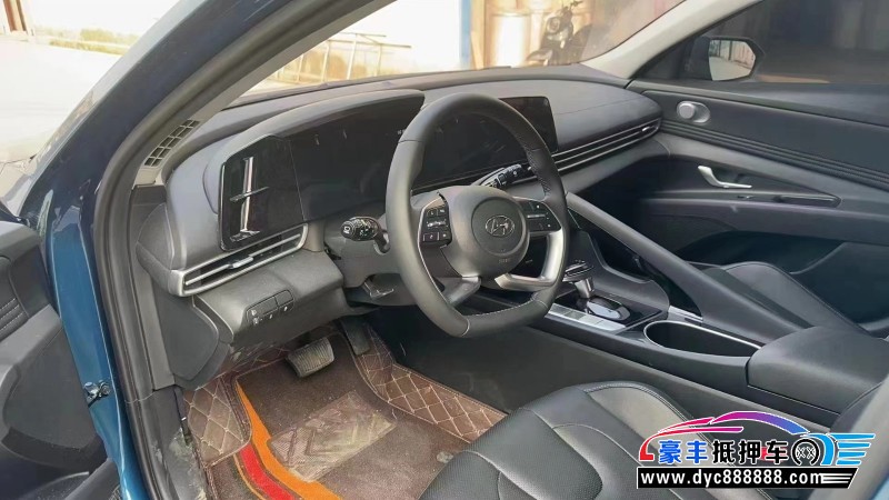 23年现代伊兰特轿车抵押车出售