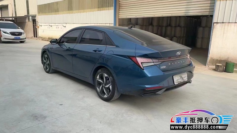 23年现代伊兰特轿车抵押车出售