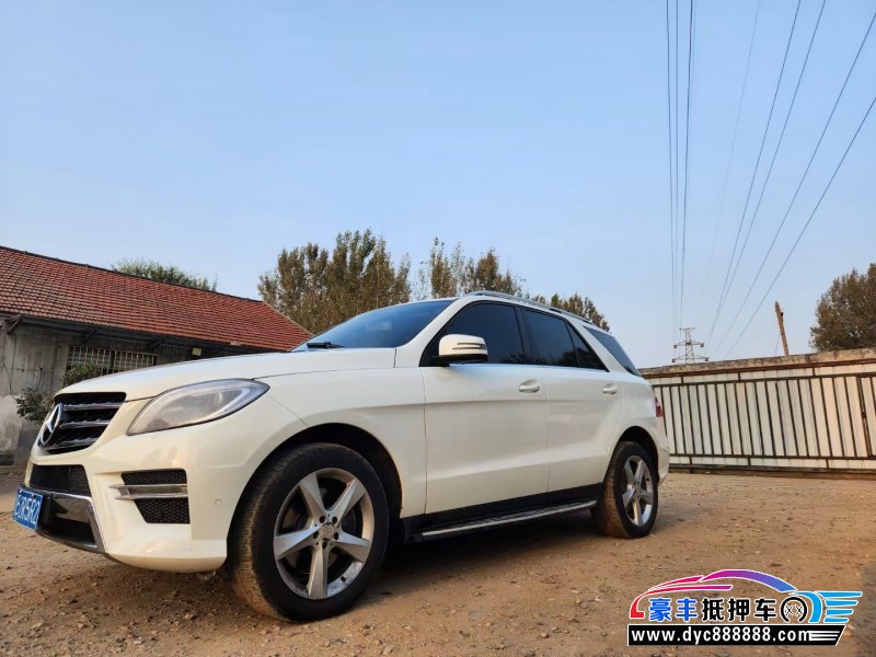 13年奔驰MLSUV抵押车出售
