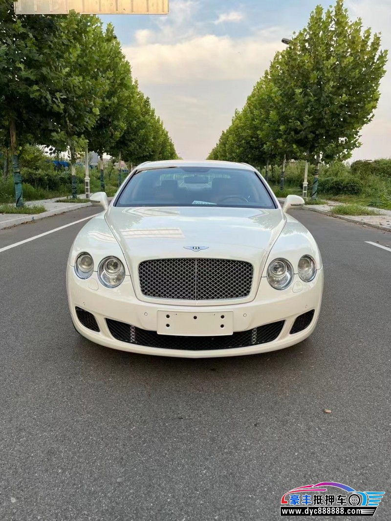 12年宾利飞驰轿车抵押车出售
