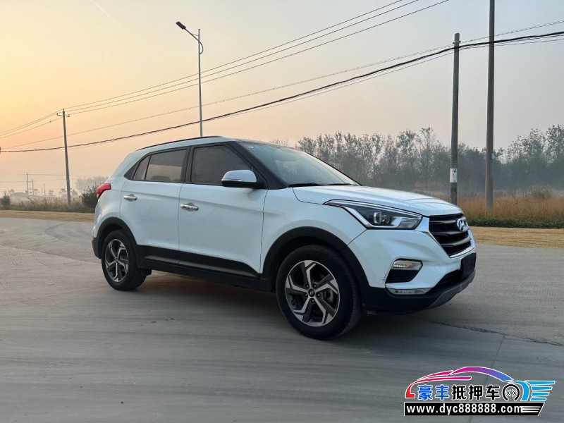 18年现代ix25轿车抵押车出售