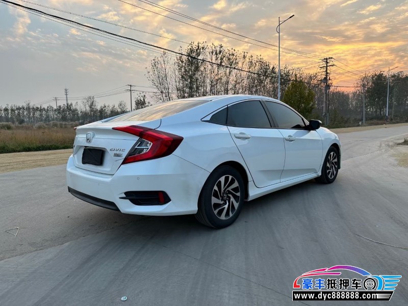 18年本田思域轿车抵押车出售