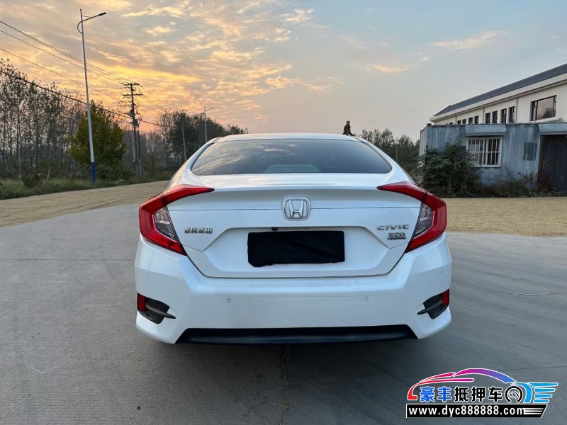 18年本田思域轿车抵押车出售