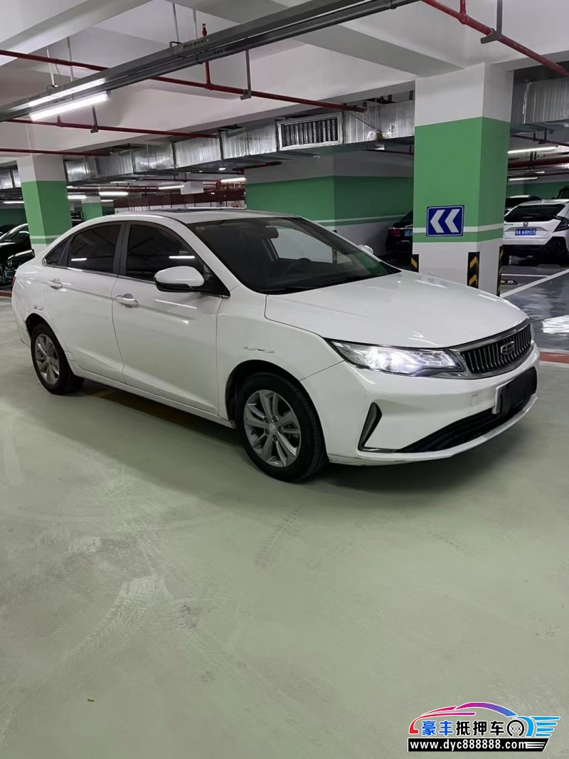 21年吉利帝豪GL轿车抵押车出售