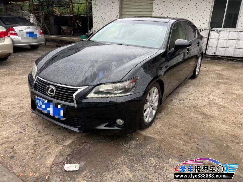 13年雷克萨斯GS轿车抵押车出售