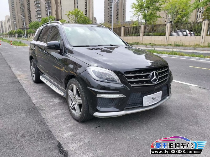 14年奔驰MLSUV抵押车出售