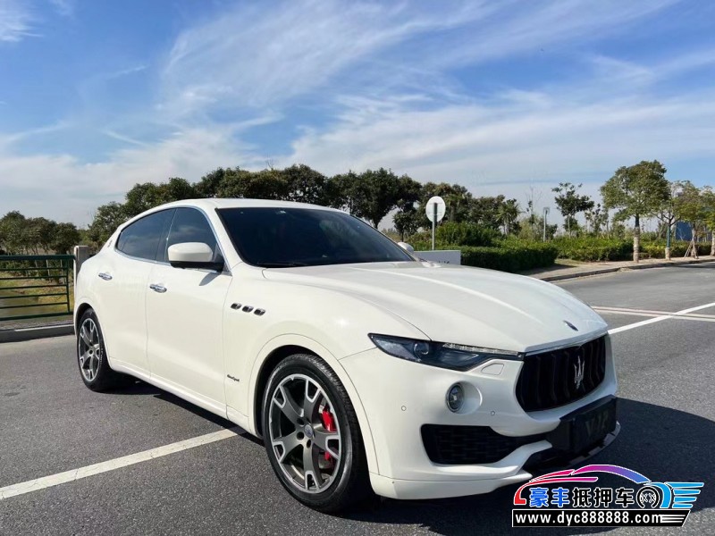 19年玛莎拉蒂莱万特轿车抵押车出售