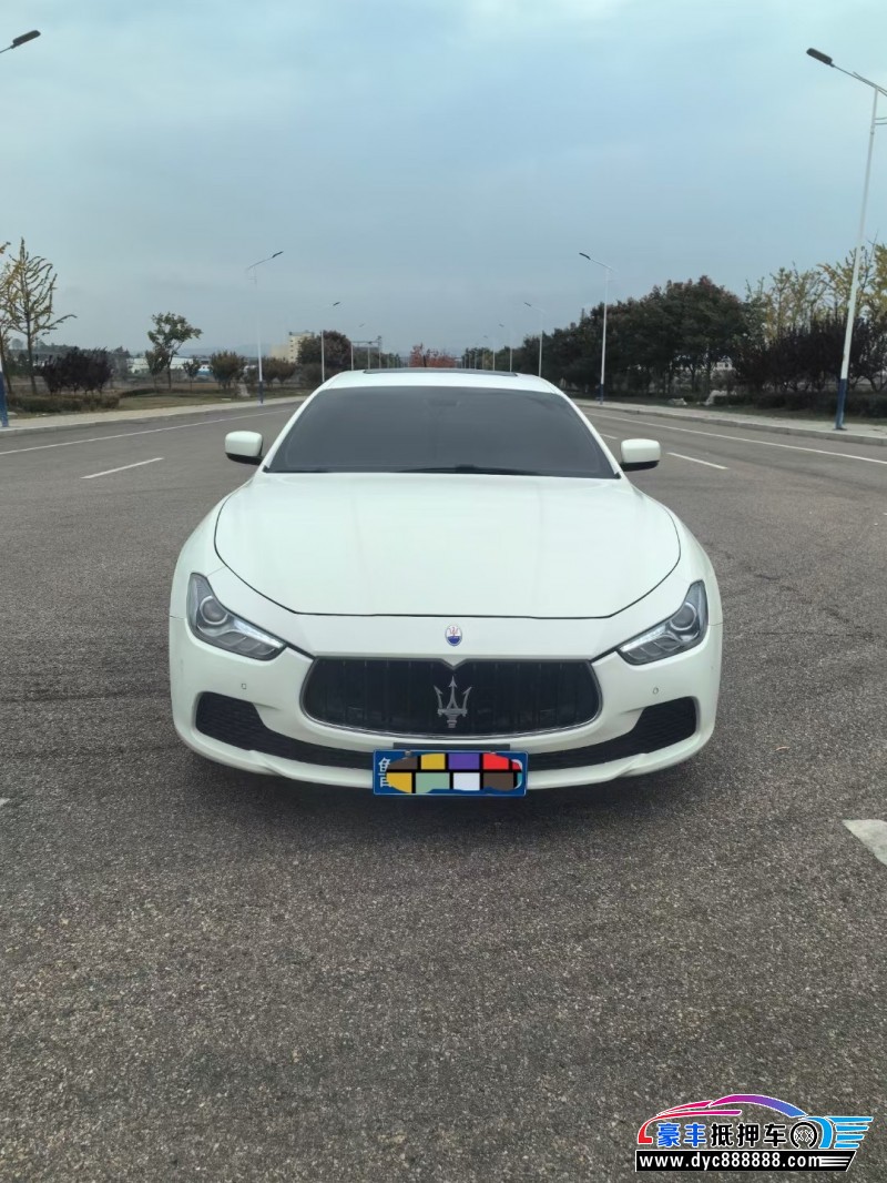 15年玛莎拉蒂Ghibli轿车抵押车出售