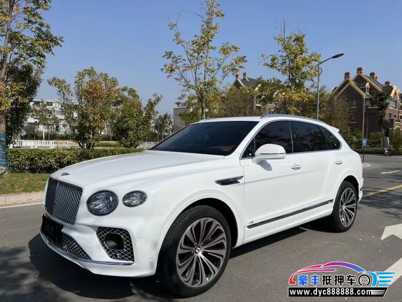 22年宾利添越轿车抵押车出售