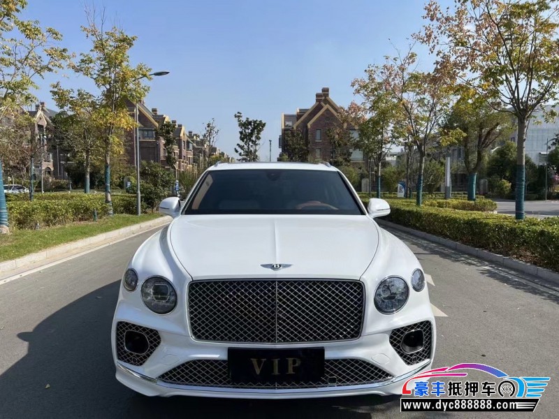 22年宾利添越轿车抵押车出售