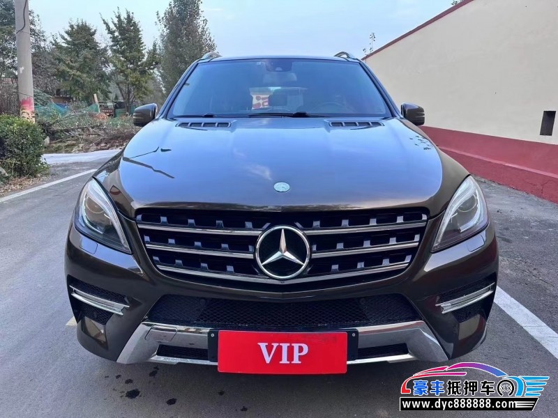 15年奔驰MLSUV抵押车出售
