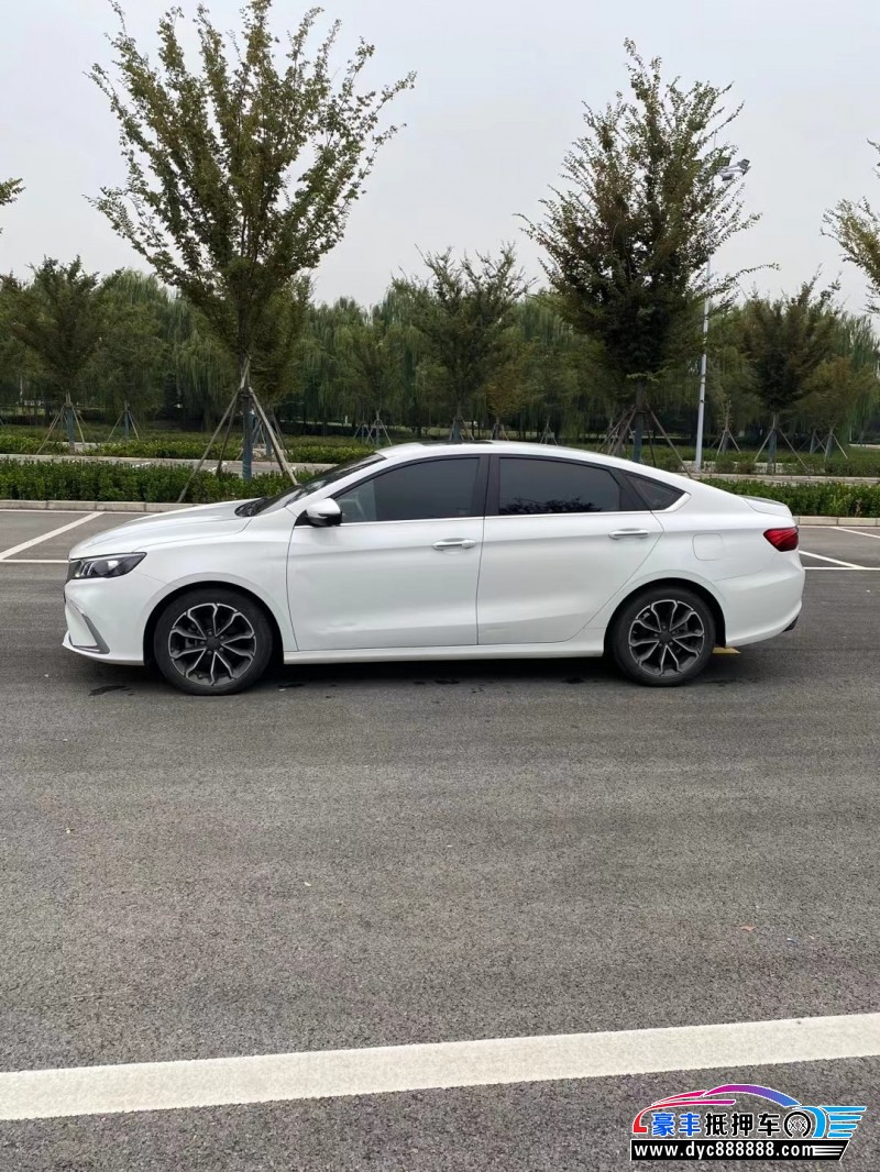 21年吉利博瑞轿车抵押车出售