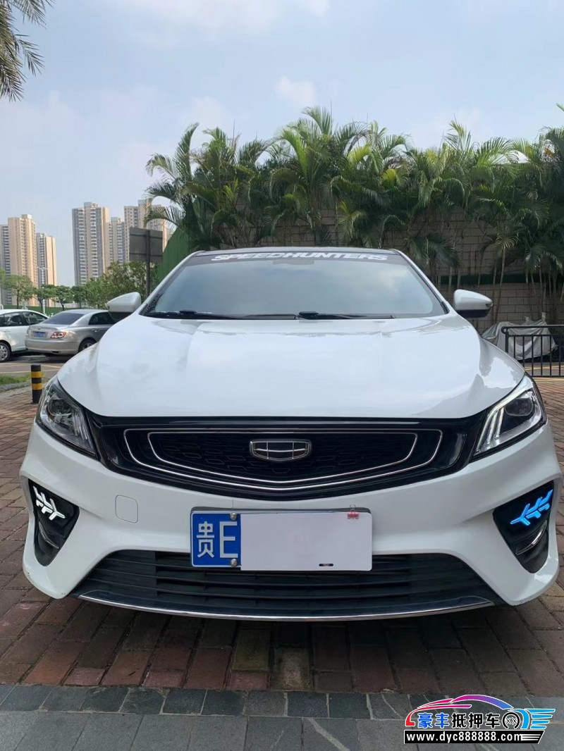 19年吉利缤瑞轿车抵押车出售