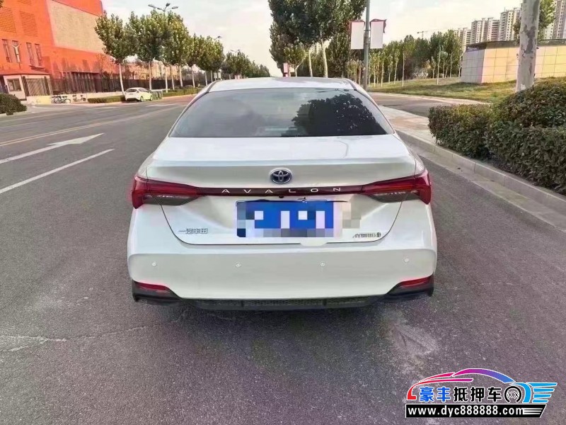 21年丰田亚洲龙轿车抵押车出售