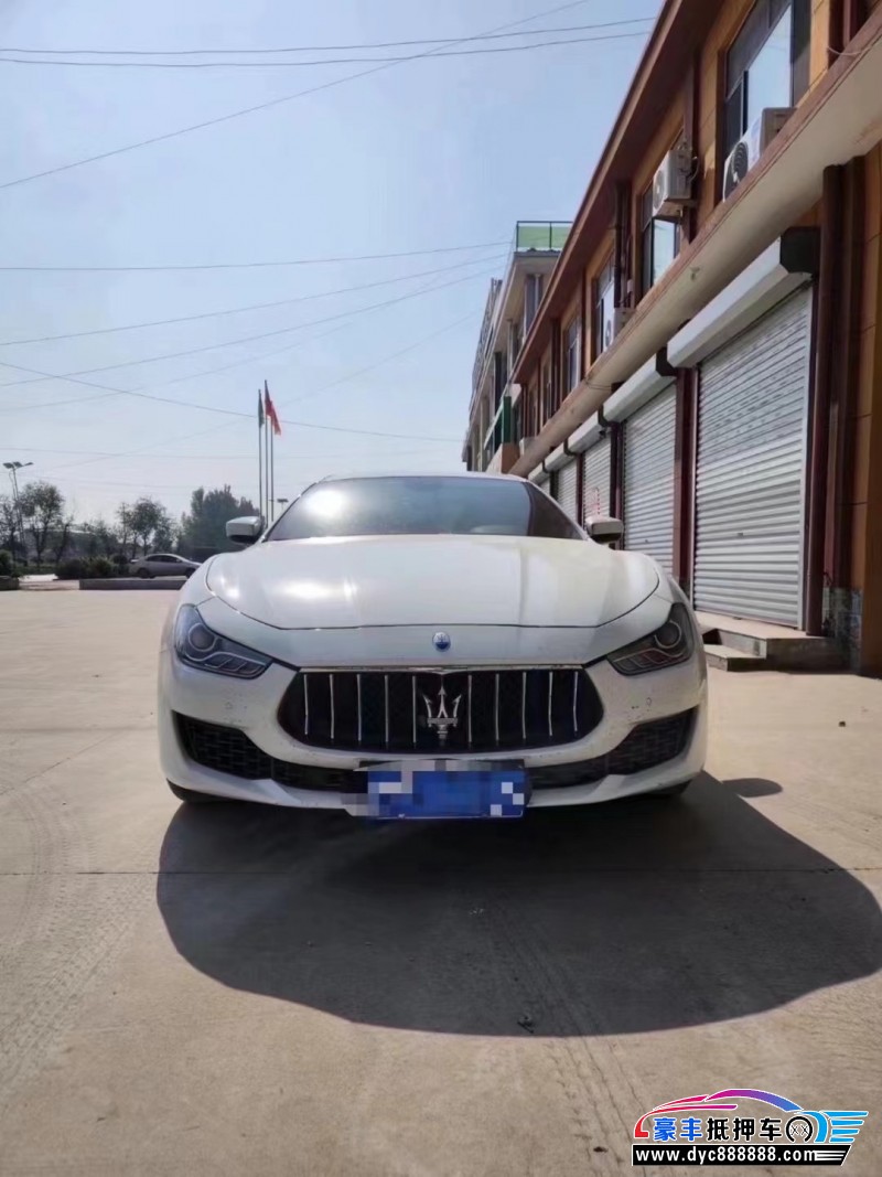 21年玛莎拉蒂Ghibli轿车抵押车出售