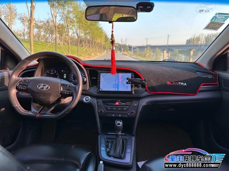 19年现代领动轿车抵押车出售