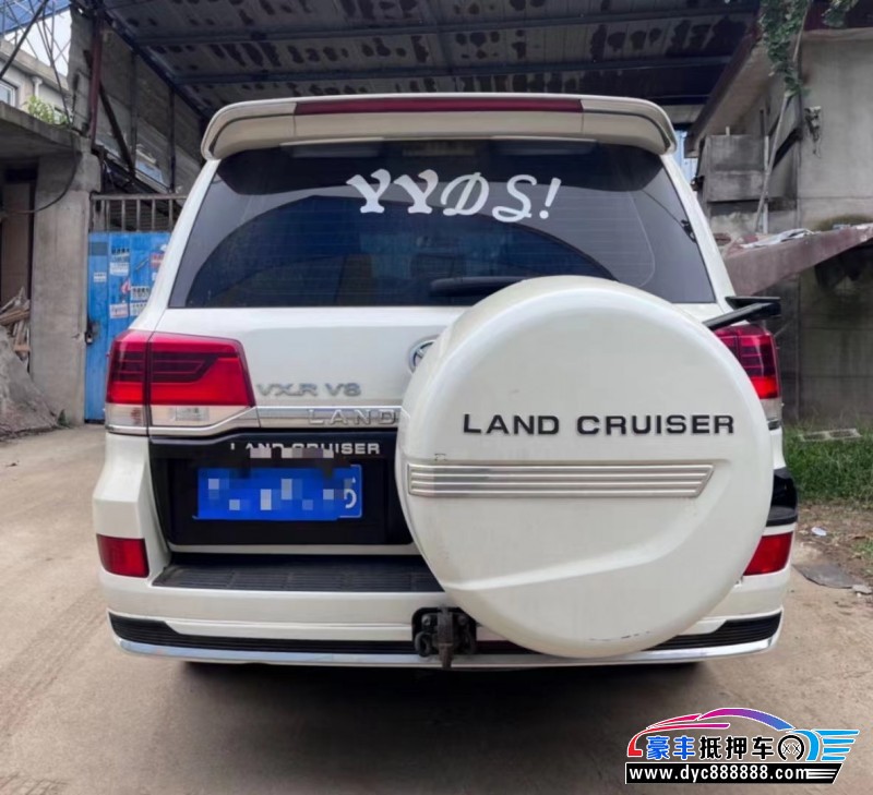 16年丰田兰德酷路泽SUV抵押车出售