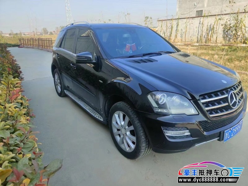11年奔驰MLSUV抵押车出售