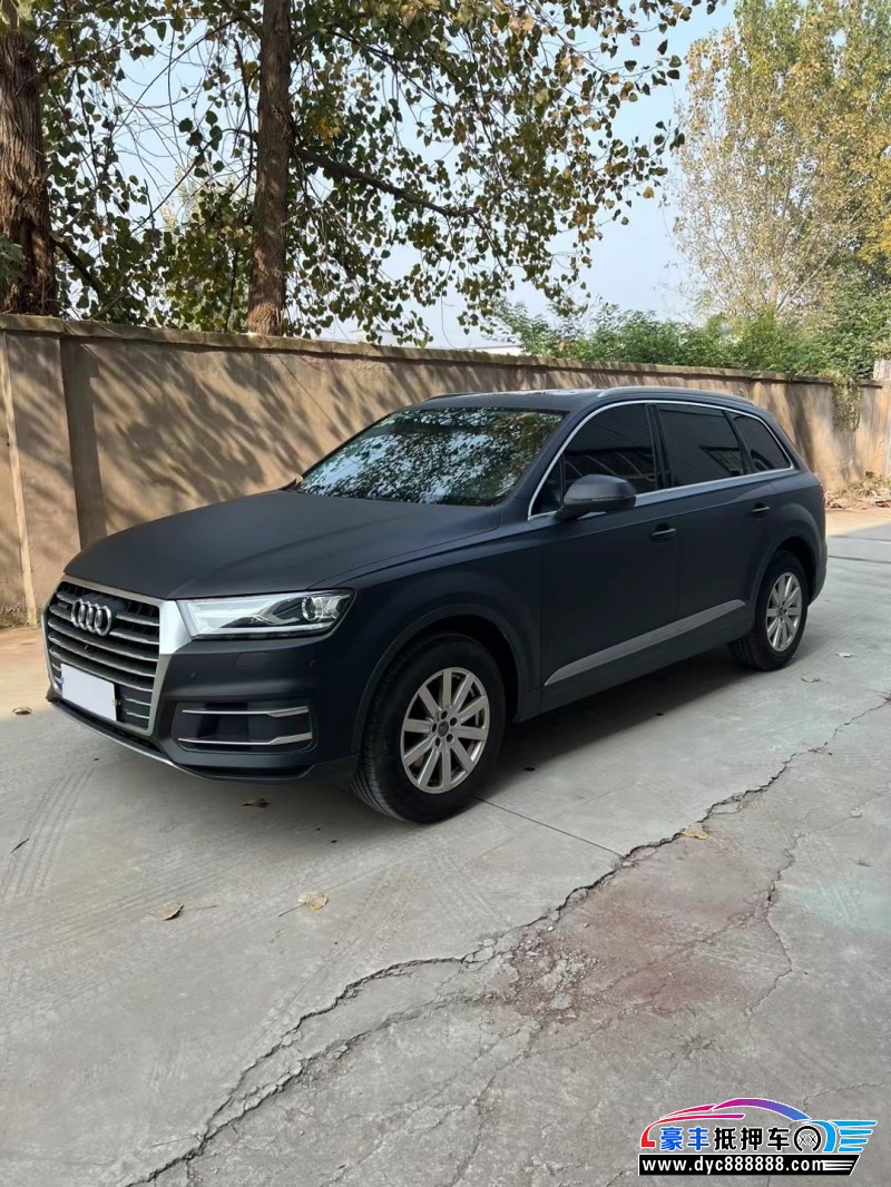 19年奥迪Q7SUV抵押车出售