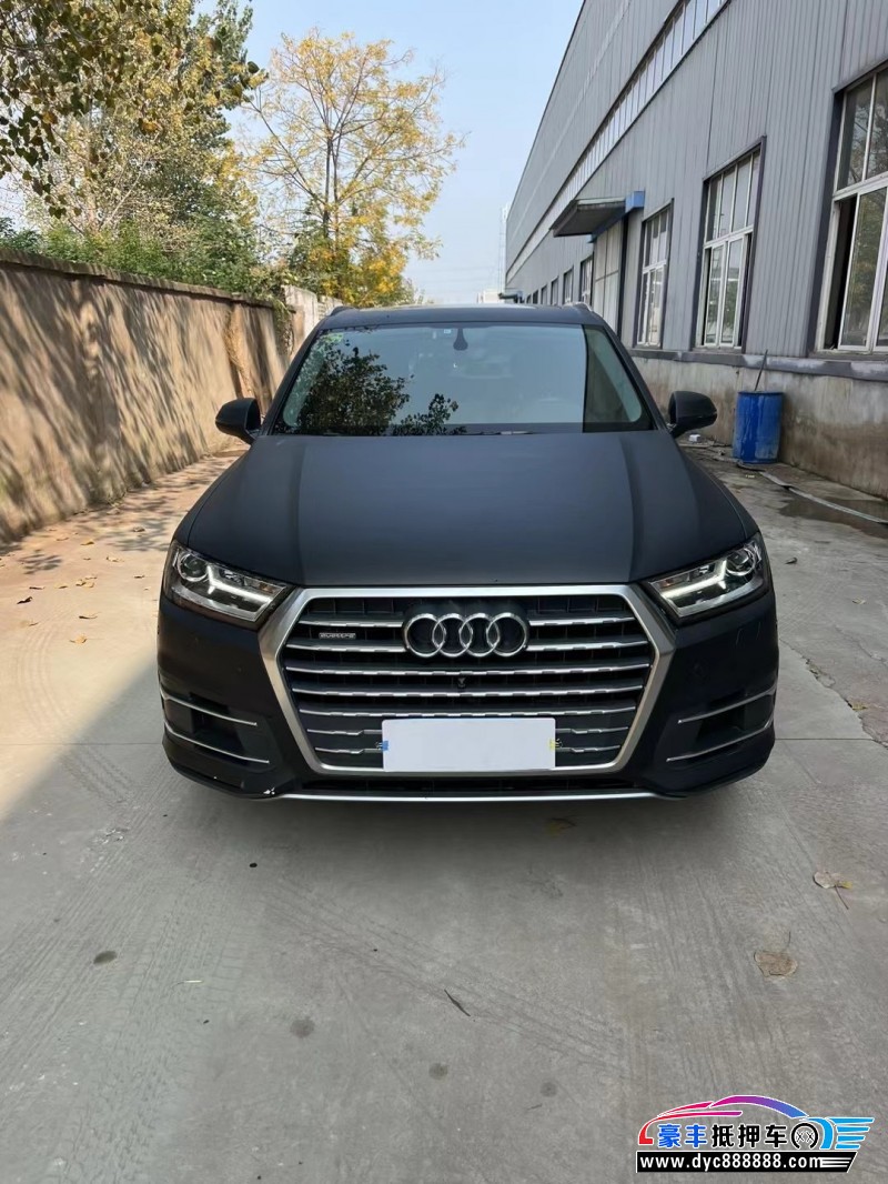 19年奥迪Q7SUV抵押车出售