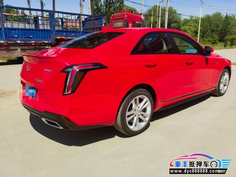 23年凯迪拉克CT4轿车抵押车出售