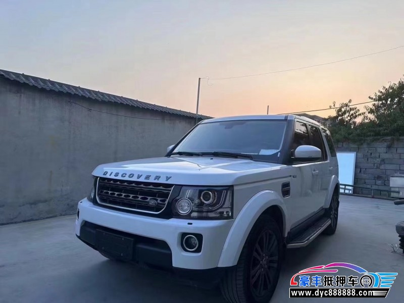 17年路虎发现4SUV抵押车出售